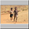 Kinder in der Nähe von Mjose Msiya, Sambia