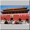 Beijing - Tor des Himmlischen Friedens mit dem Porträt von Mao