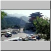 Die Grosse Mauer - Abschnitt bei Juyongguan, Blick vom Parkplatz nach S&uuml;dosten