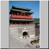 Die Grosse Mauer - Abschnitt bei Juyongguan, ein Tempel im Eingangsbereich