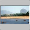 Wasserb&uuml;ffel im Li-Flu&szlig; zwischen Zhujiang und Yangshuo