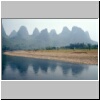Karsth&uuml;gellandschaft am Li-Flu&szlig; zwischen Zhujiang und Yangshuo