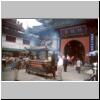 Shanghai - ein alter Tempel in der Altstadt 