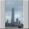 Shanghai - Jin Mao Building, das dritthöchste Gebäude der Welt (421 m, u.a. Grand Hyatt Hotel)