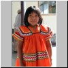 Boquete - ein indianisches Kind vor dem Cafe Ruiz