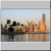 Panama City - die Skyline beim Sonnenuntergang