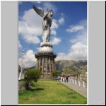 Quito - Statue der Jungfrau von Quito auf dem Hügel Panecillo