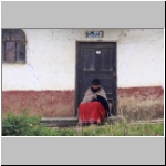 Ingapirca - ein Haus in der Nähe des Ruinengeländes