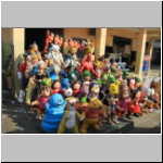 Guayaquil - Monigotes-Figuren auf der Straße