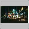 Kowloon - Nathan Road nachts (Bereich der Einmündung in die Salisbury Road)