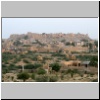 Jaisalmer - Blick auf die Stadt und die Festung vom Sunset Point an den Brahmanen-Chattries