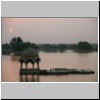 Jaisalmer - Sonnenaufgang am Garisarsee (Gadi Sagar See)