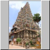 Madurai - der südliche Gopuram des Sri-Minakshi-Sundareshwara-Tempels