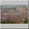 Landschaft an der Bahnstrecke Bandung - Yogyakarta