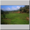 Landschaft an der Bahnstrecke Bandung - Yogyakarta