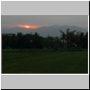 Sonnenuntergang in der Nähe von Yogyakarta