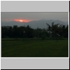 Sonnenuntergang in der N&auml;he von Yogyakarta