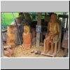 Tao-Tao-Figuren in einer Holzschnitzwerkstatt, Tana Toraja, Sulawesi