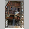 typische Fassade eines alten Toraja-Hauses in Sarira, Tana Toraja, Sulawesi