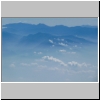 Flug &uuml;ber Taiwans Gebirgen