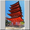 Pagode am Toyokuni-Schrein auf der Insel Miyajima