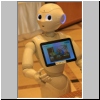 ein Roboter im Foyer des Hotels in Hiroshima