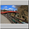 legendenumwobene Shinkyo-Brücke über den Fluss Daiya, Nikko