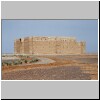 Wüstenschlösser - Omaijadenpalast Qasr Kharana, Gesamtansicht (55 km östlich von Amman)