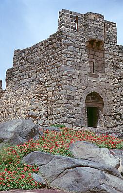 Wüstenschlösser - Azraq-Festung, Eingangstor