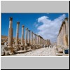 Jerash - die Kolonnadenstra&szlig;e (Cardo)