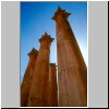 Jerash - Säulen des Artemistempels mit korinthischen Kapitellen