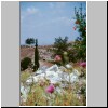 Umm Qays - Blick auf die Ausgrabungsstätte, im Hintergrund See Genezareth