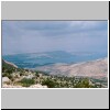 Umm Qays - See Genezareth, rechts Golanhöhen