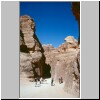 Eingang zum Siq, der Zugangsschlucht nach Petra