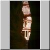 Petra - Blick vom Siq auf Al-Khazneh (das Schatzhaus)