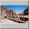 Petra - im Amphitheater, rechts der Weg Richtung Zentrum
