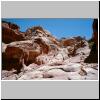 Petra - unterwegs zum Al Deir, Felsformationen