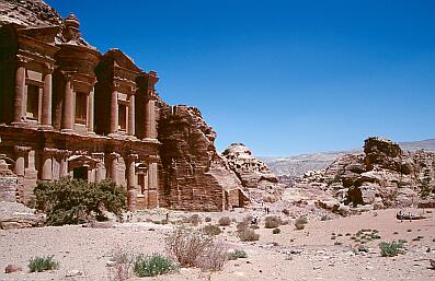 Petra - Al Deir und die Umgebung