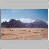 Wadi Rum - unterwegs zum Dorf Rum