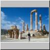 Amman - Ruinen des Herkules-Tempels auf dem Zitadellenhügel