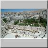 Amman - Downtown, das r&ouml;mische Theater, hinten der Zitadellenh&uuml;gel mit den S&auml;ulen des Herkules-Tempels