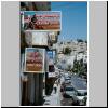 Amman - Downtown, Werbeschilder in der Altstadt