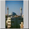 Amman - Blick auf die monumentale König-Abdullah-Moschee von der Al Hussein Ibn Ali Straße (in der Nähe des 3rd Circle)