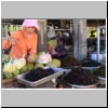 Kampong Thom - gebratene Taranteln und verschiedene Insekten auf dem Markt