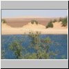 namenlose Seen in der Wüste zwischen Ghadames und Darj