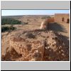 Gariyat - Ruine einer römischen Festung (Kastell von Gariyat es-Shergia) und Blick auf die Umgebung