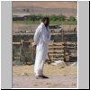 ein Einheimischer auf dem Kamelmarkt von Sabha
