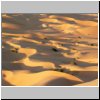 Alfejej - Sanddünen des Erg Ubari am Ortsrand beim Sonnenuntergang