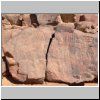 Wadi Mathandous - urzeitliche Steinritzungen