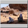 Akakus-Gebirge - Felsformationen und Tuaregs